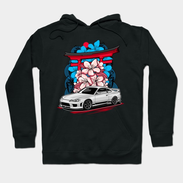 Nissan Silvia s15 Hoodie by JDMAPEX